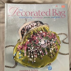 Embellished Green Velvet Handbag how to craft book